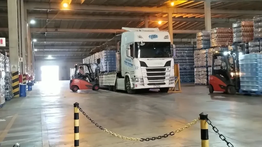 Coordinación y logística de mercadería paletizada en depósito